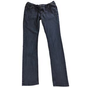 rue21 Womens Jeans 30x30 Dark Wash Stretch Denim Straight Leg Mid Rise